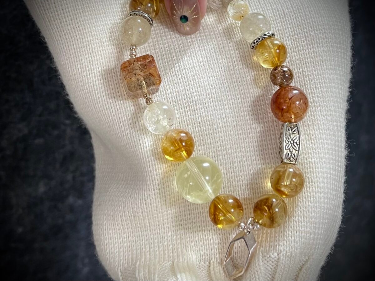 Citrine and Clear Quartz for the Goat Chinese Zodiac