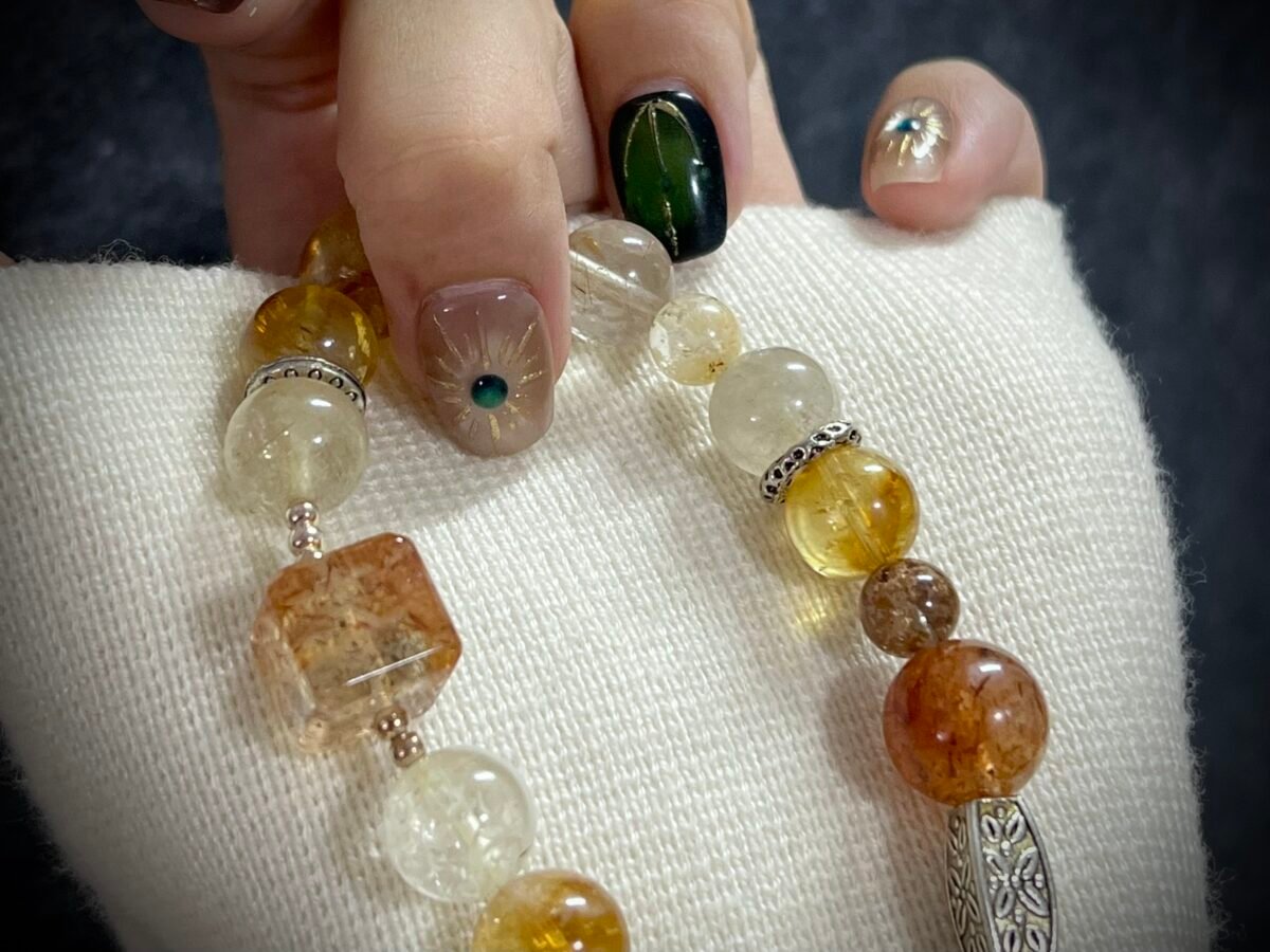 Citrine and Clear Quartz for the Goat Chinese Zodiac