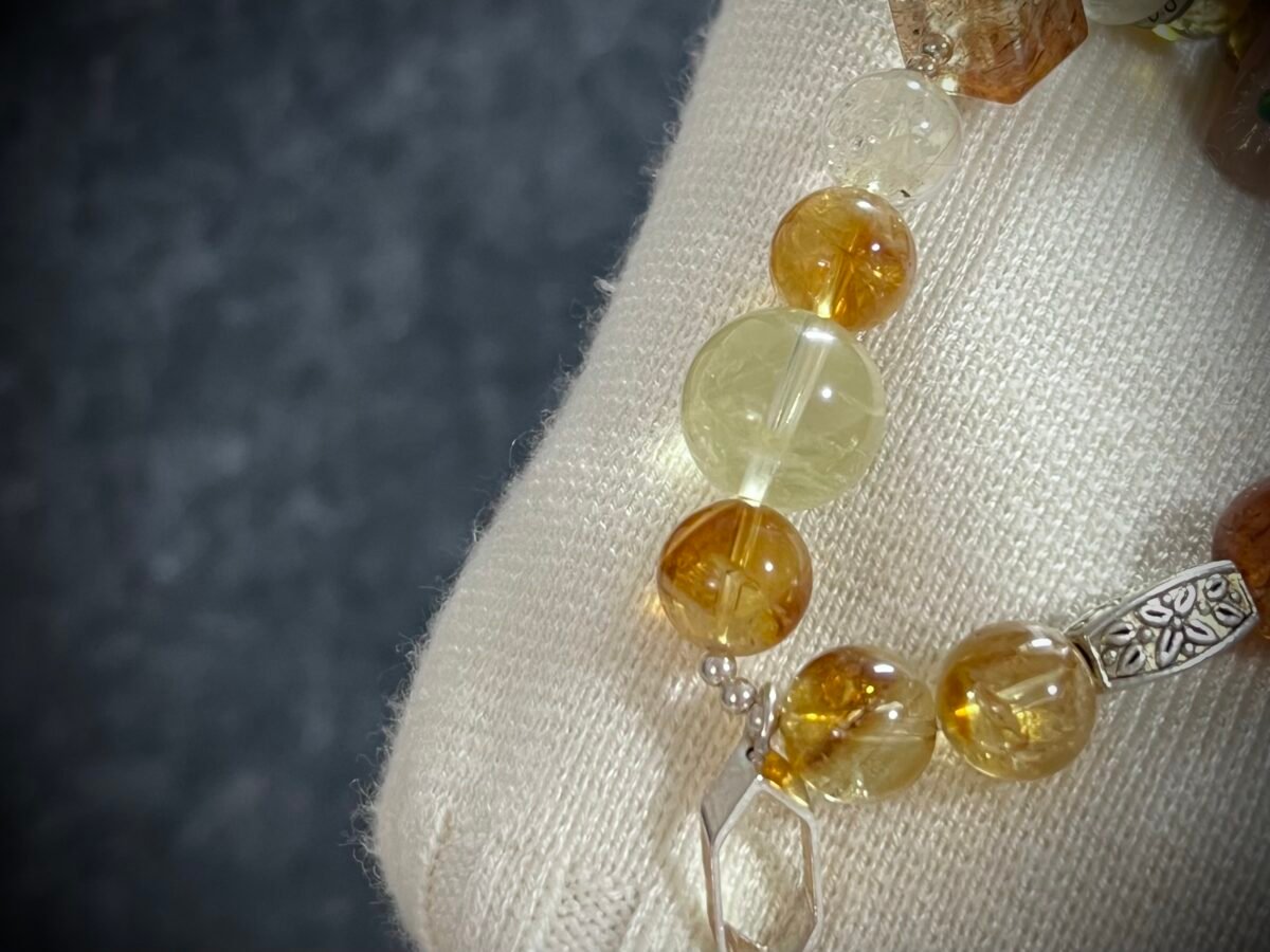 Citrine and Clear Quartz for the Goat Chinese Zodiac
