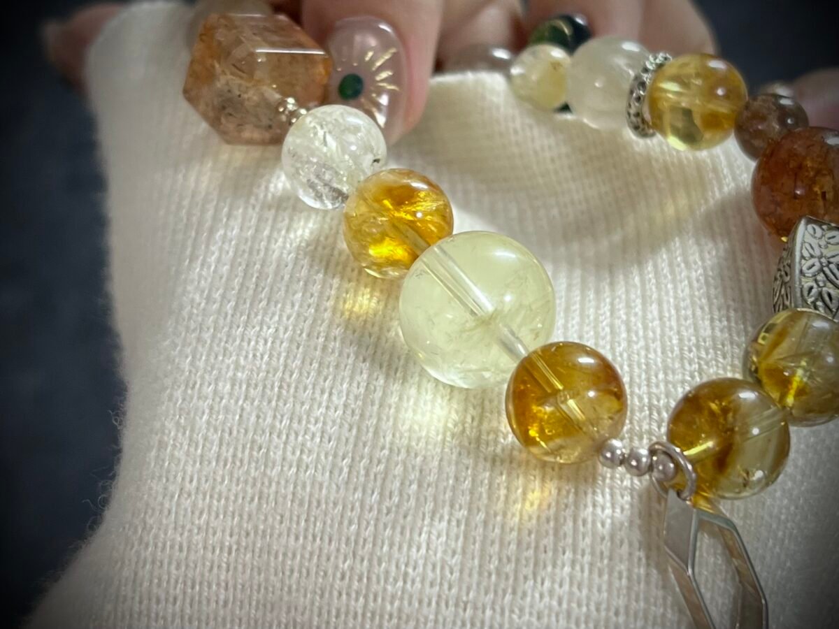 Citrine and Clear Quartz for the Goat Chinese Zodiac