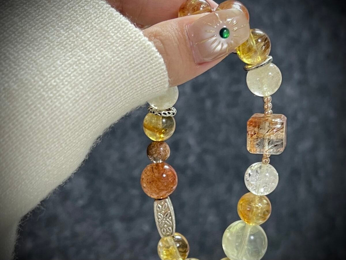 Citrine and Clear Quartz for the Goat Chinese Zodiac