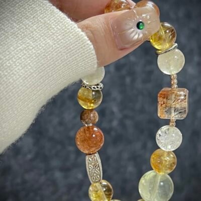 Citrine and Clear Quartz for the Goat Chinese Zodiac