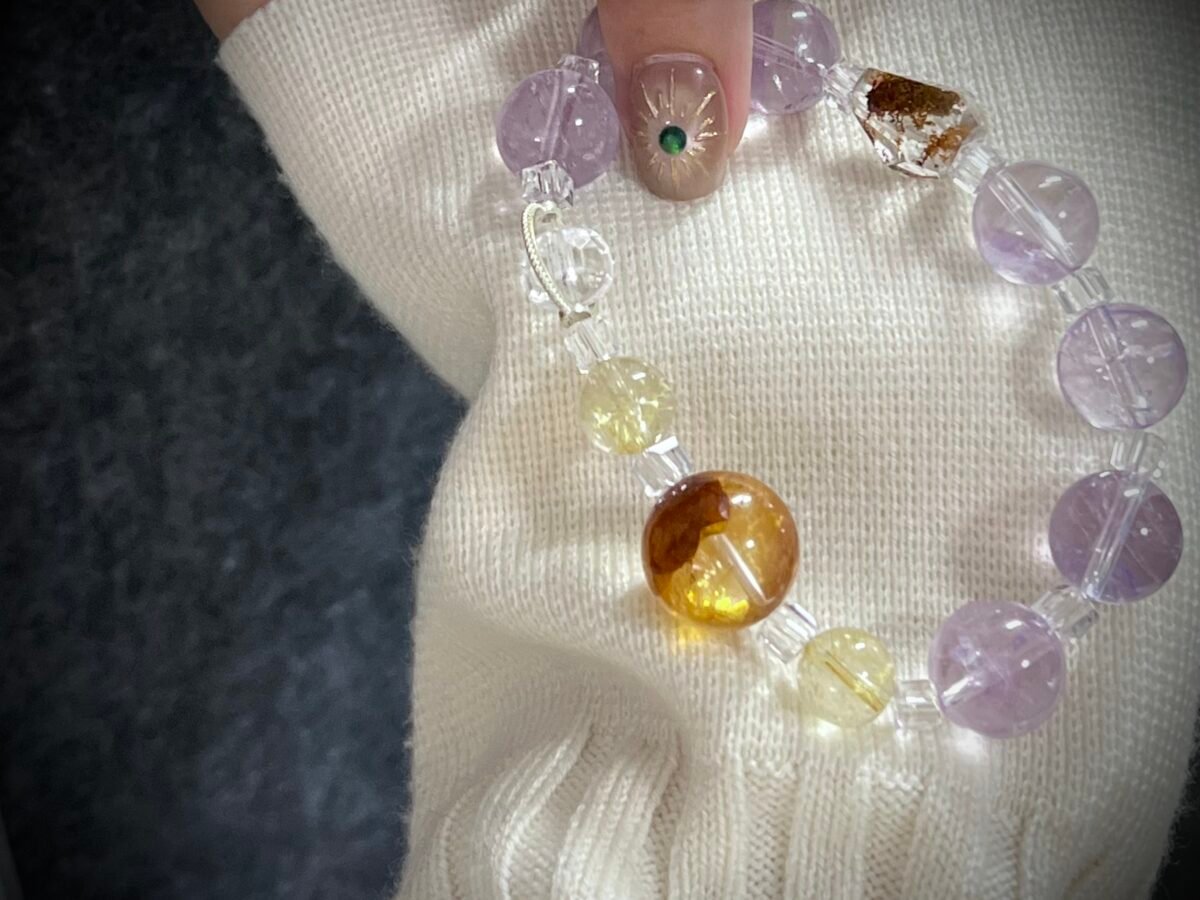 Citrine and Amethyst for the Dragon Chinese Zodiac