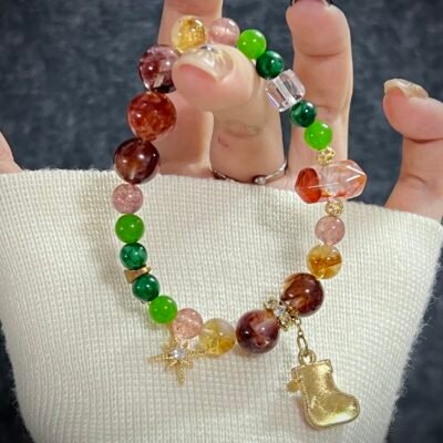 Christmas Special Edition Bracelet —Festive Holiday Charm