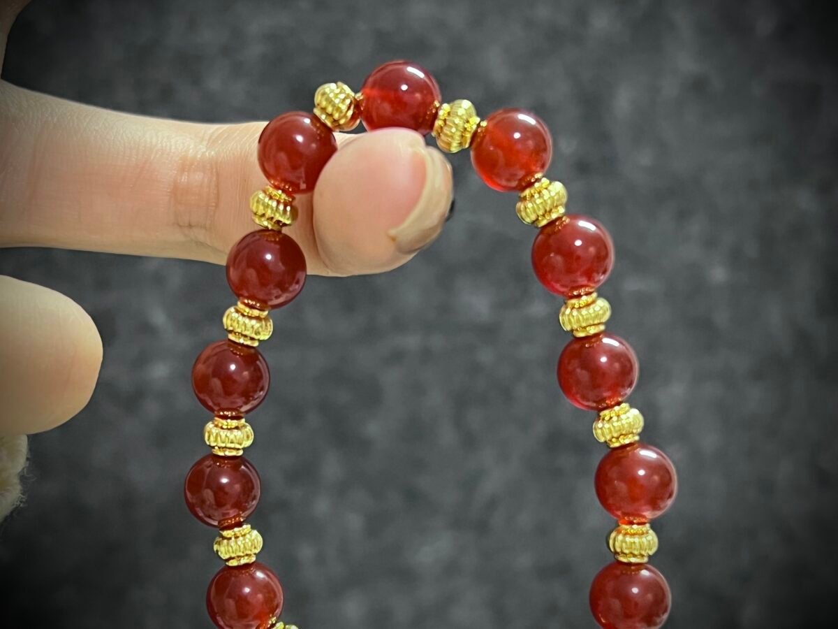 Ox Chinese Zodiac Red Agate