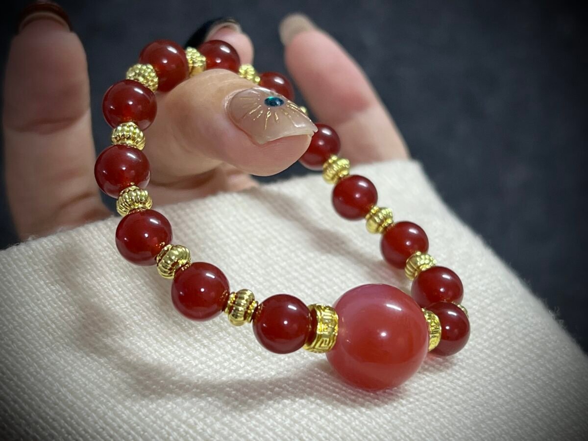Ox Chinese Zodiac Red Agate