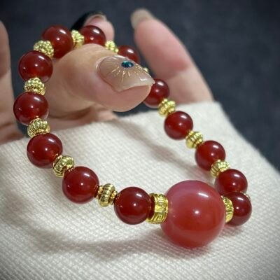 Ox Chinese Zodiac Red Agate