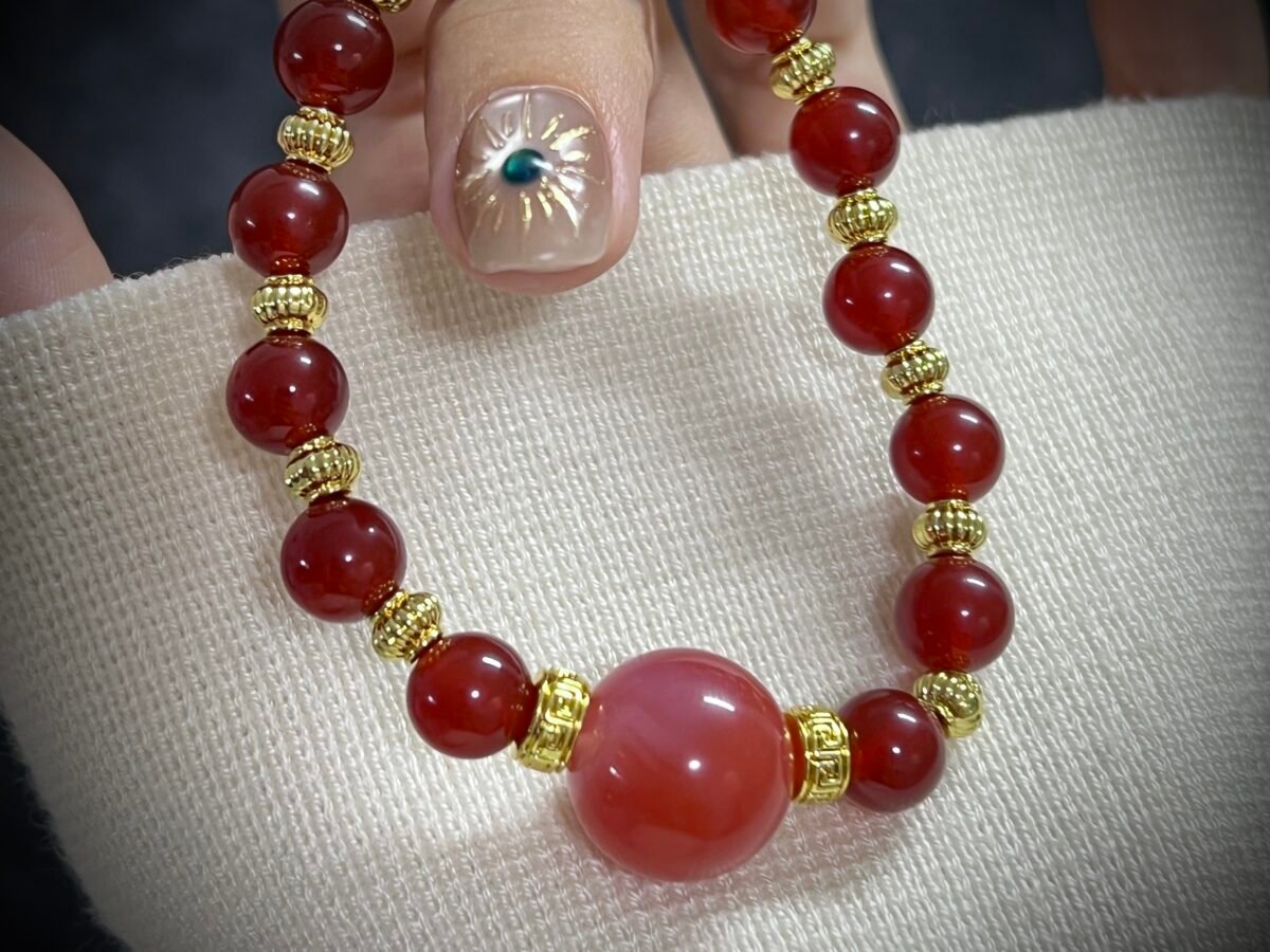 Ox Chinese Zodiac Red Agate