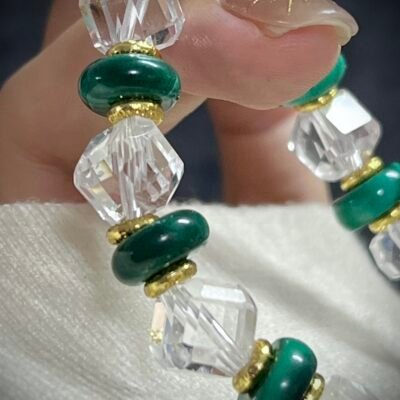 Tiger Zodiac Bracelet with Malachite