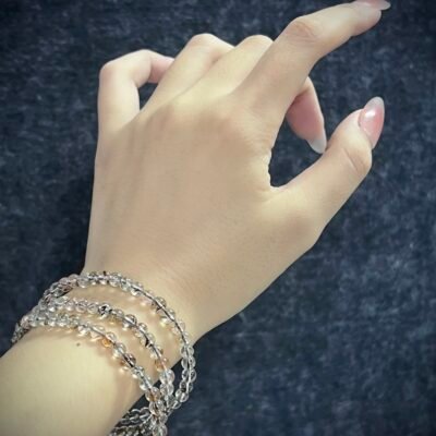 Super Seven Crystal in Black and Gold