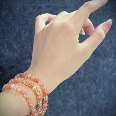 Orange Light Golden Sunstone