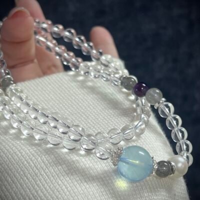 Clear Quartz Aquamarine