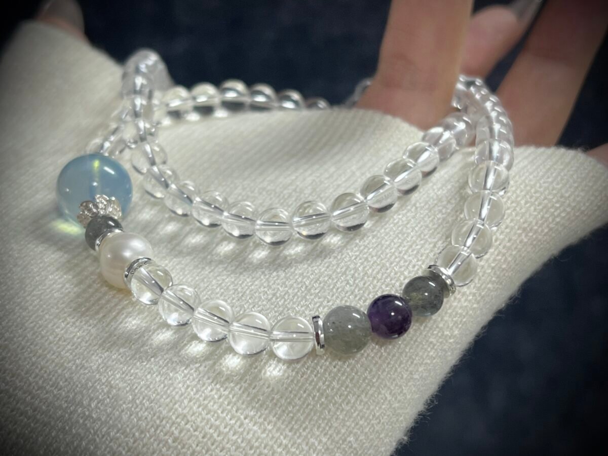 Clear Quartz Aquamarine