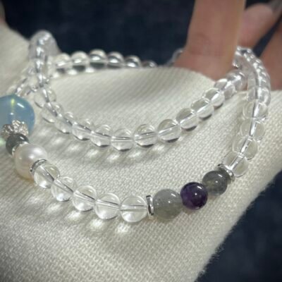 Clear Quartz Aquamarine