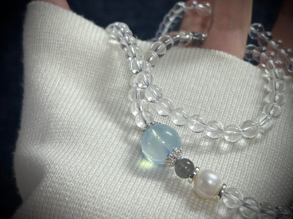 Clear Quartz Aquamarine
