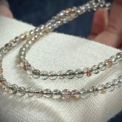 Super Seven Crystal in Black and Gold