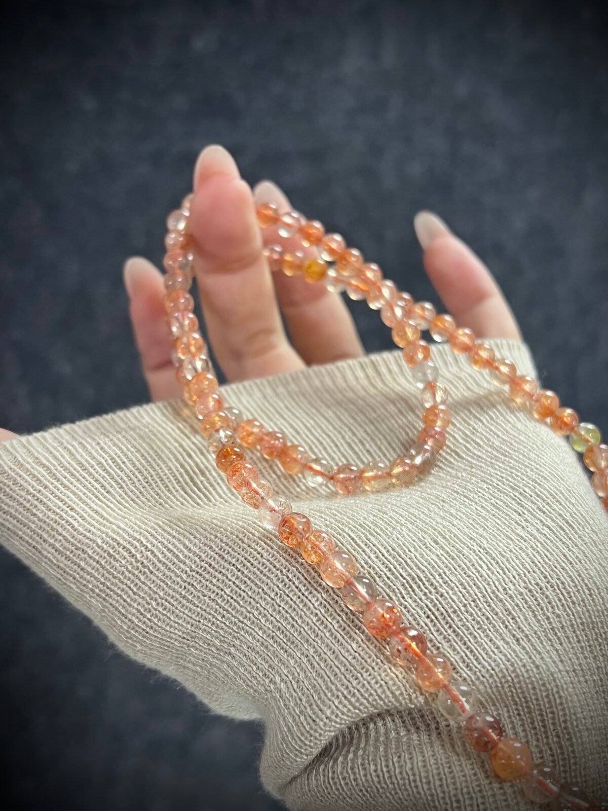 Orange Light Golden Sunstone