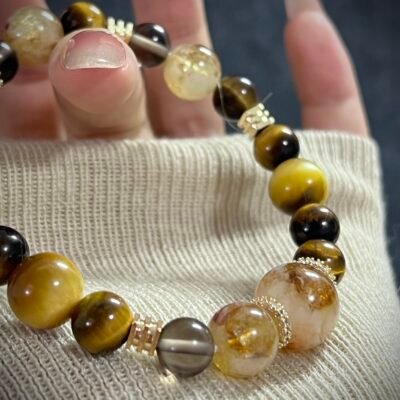 Citrine and Tiger’s Eye for the Ox Chinese Zodiac