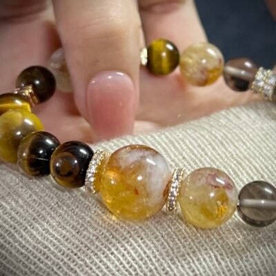 Citrine and Tiger’s Eye for the Ox Chinese Zodiac