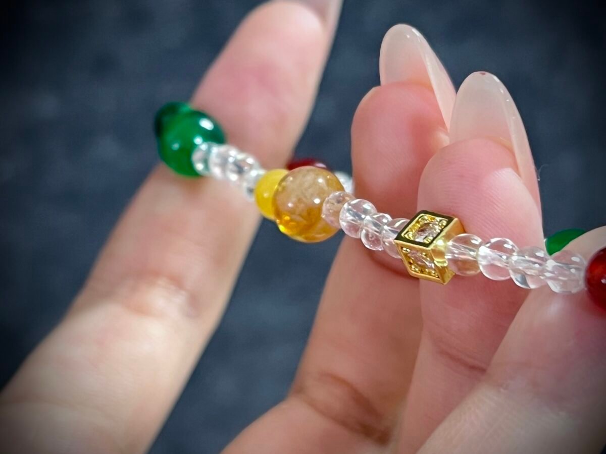 healing crystal bracelets for Christmas