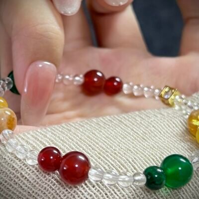 healing crystal bracelets for Christmas