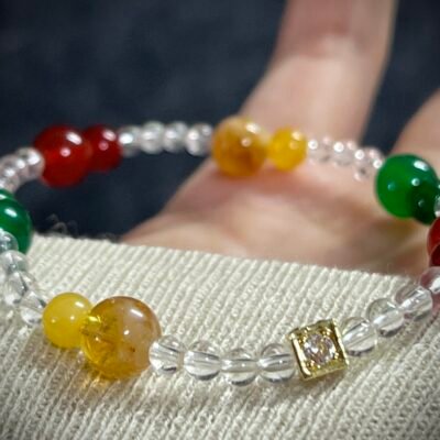 healing crystal bracelets for Christmas