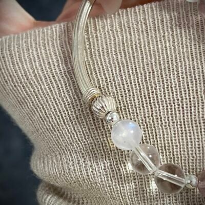 Rose Quartz and Moonstone for the Rabbit Chinese Zodiac