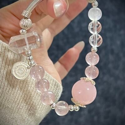 Rose Quartz and Moonstone for the Rabbit Chinese Zodiac