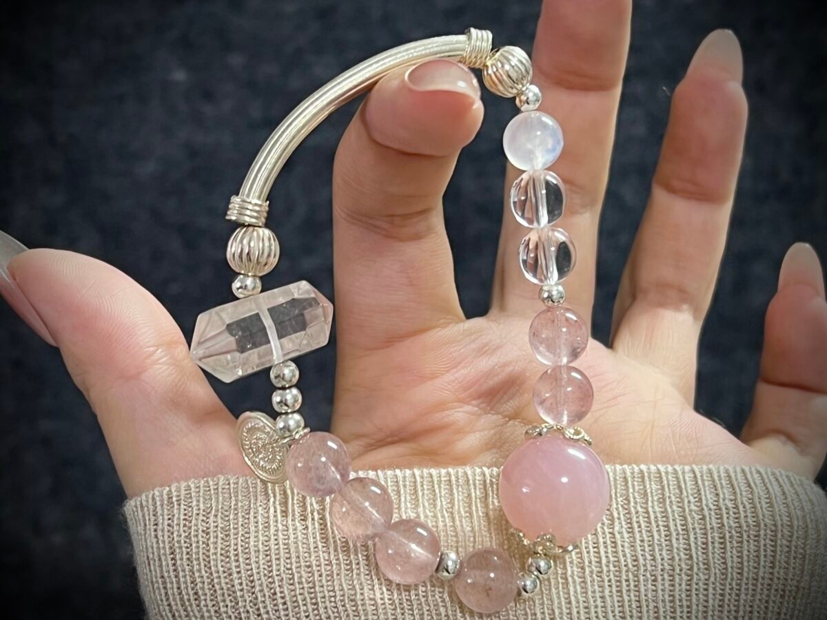 Rose Quartz and Moonstone for the Rabbit Chinese Zodiac
