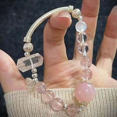 Rose Quartz and Moonstone for the Rabbit Chinese Zodiac