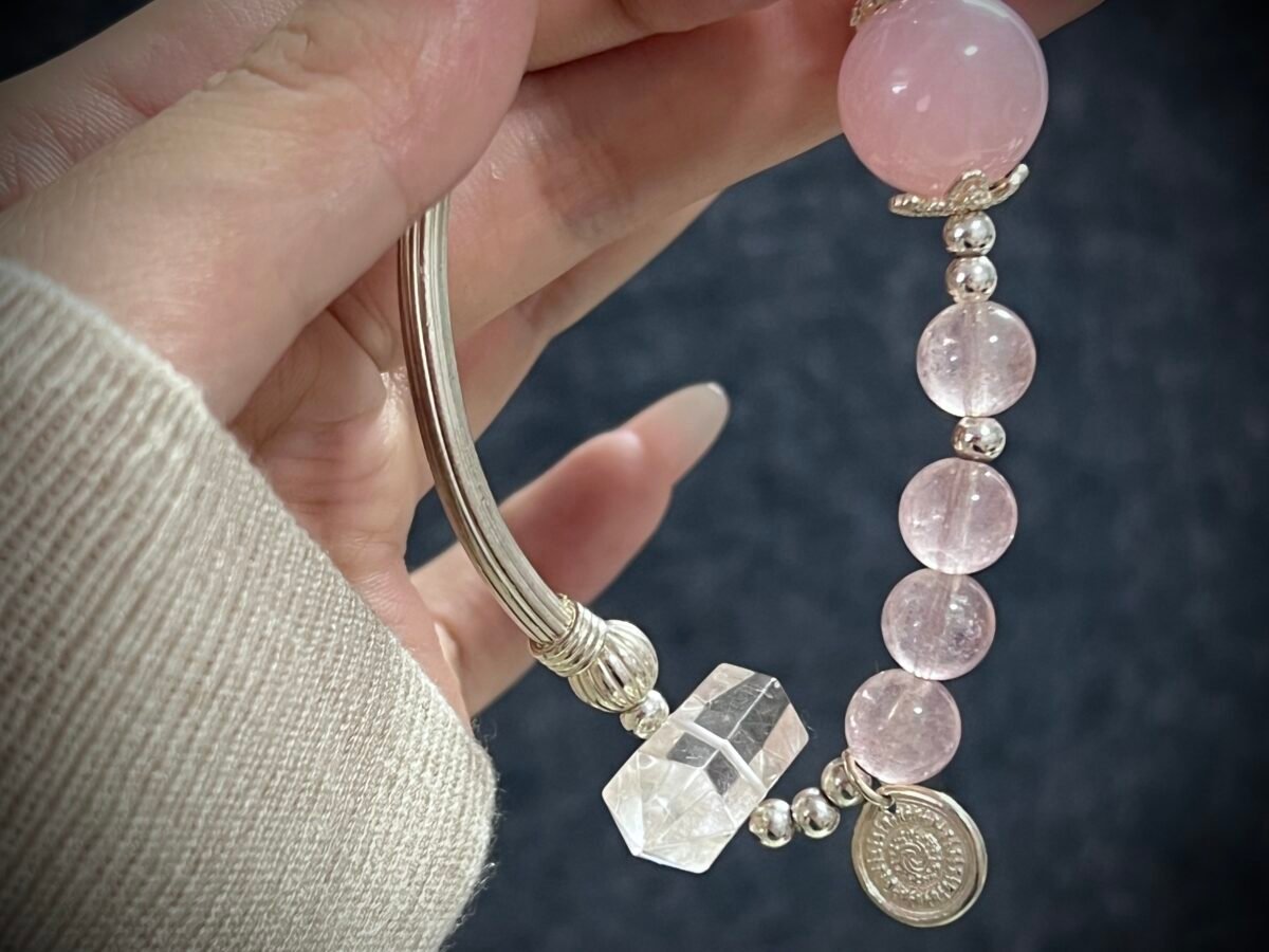 Rose Quartz and Moonstone for the Rabbit Chinese Zodiac