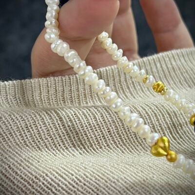 Lapis Lazuli and Pearl Bracelet for Rabbit Chinese Zodiac