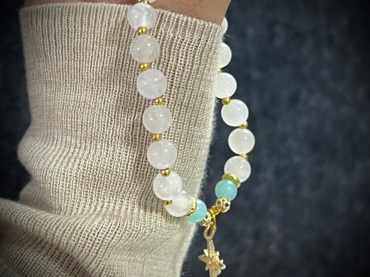 Rabbit Chinese Zodiac White Moonstone