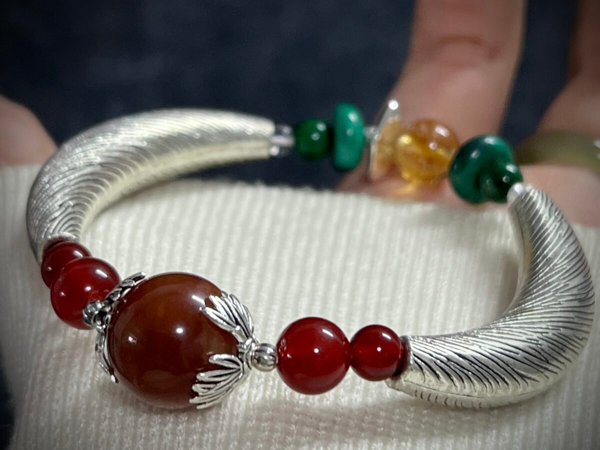 Christmas Special Bracelet – Red Agate