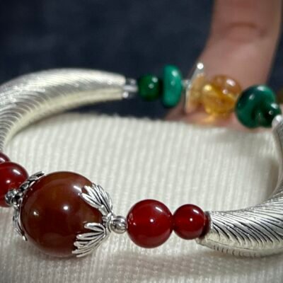 Christmas Special Bracelet – Red Agate