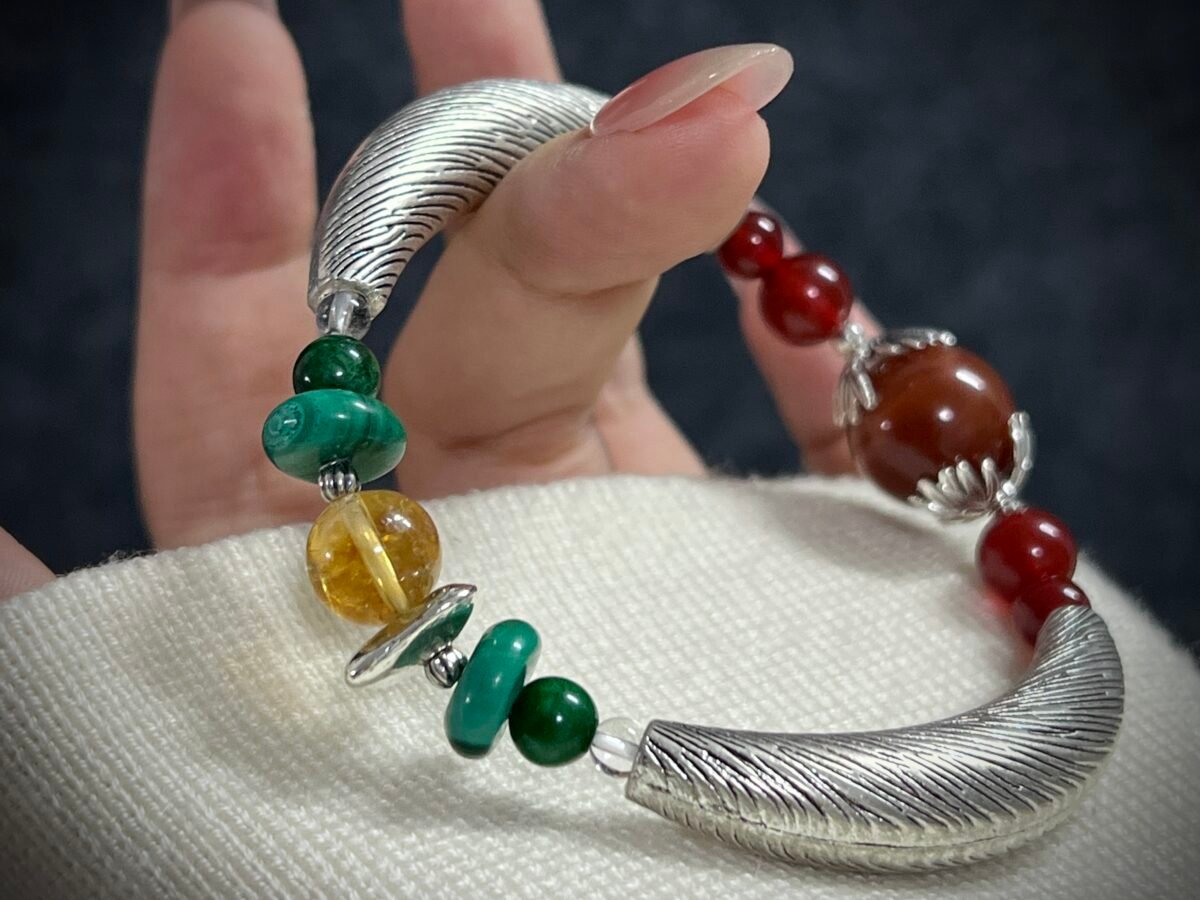 Christmas Special Bracelet – Red Agate