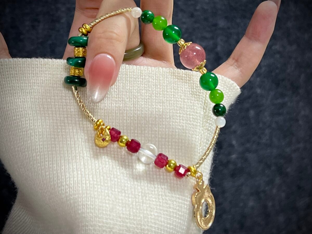 Christmas Special Edition Malachite Bracelet