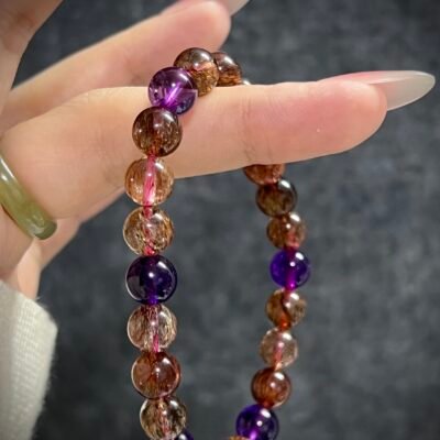 Super Seven Black Gold Crystal – Fits All Zodiac Signs