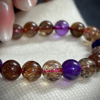 Super Seven Black Gold Crystal – Fits All Zodiac Signs