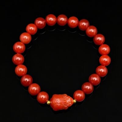 Red Agate from Southern China with Pixiu