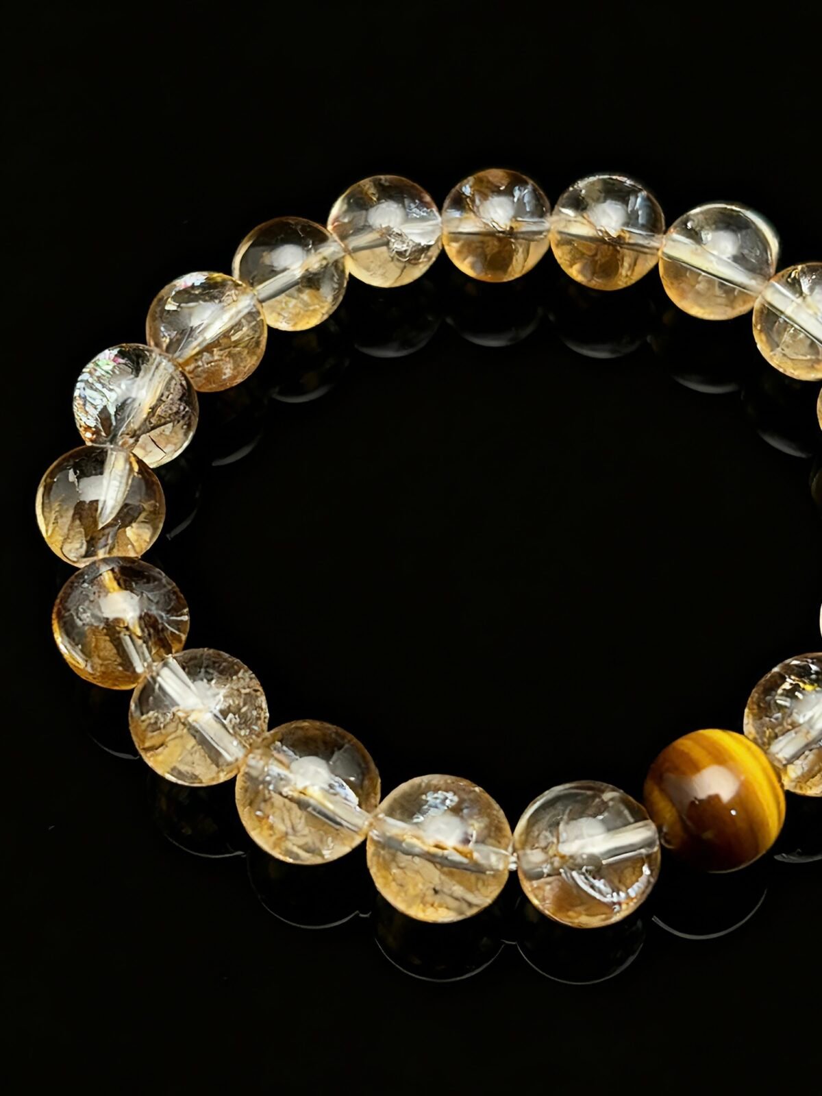 Good Luck Koi — Resin Flower Crystal