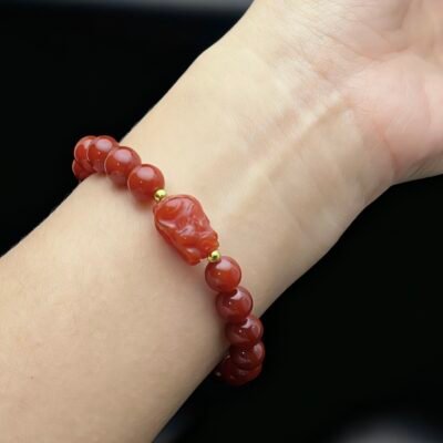 Red Agate from Southern China with Pixiu