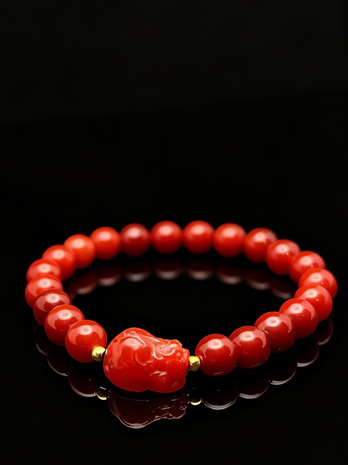 Red Agate from Southern China with Pixiu