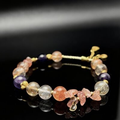 Gather Fortune — Black Gold Alloy Bracelet