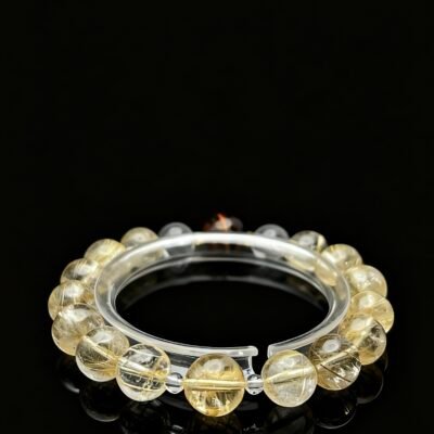 Windfall Luck — Golden Rutilated Quartz Bracelet