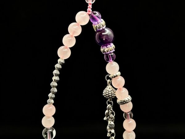 The Benefactor’s Help — Rose Quartz Phone Charm