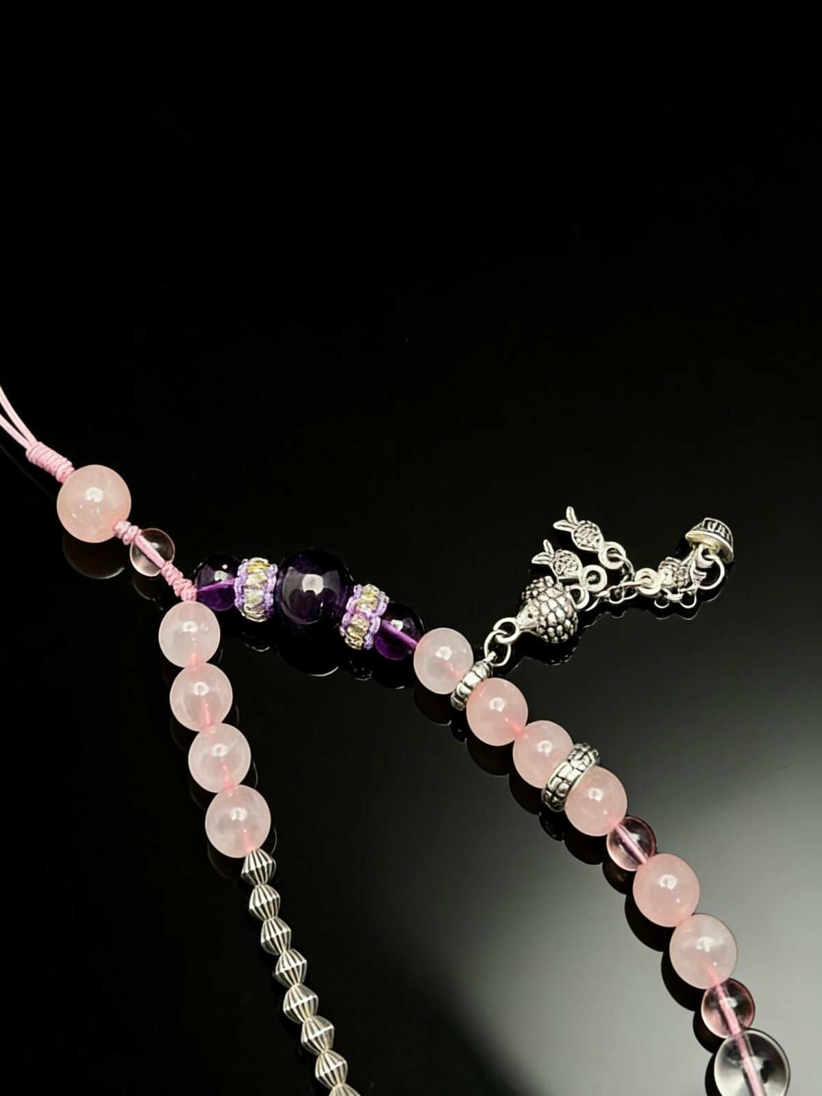 The Benefactor’s Help — Rose Quartz Phone Charm