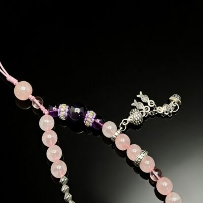 The Benefactor’s Help — Rose Quartz Phone Charm