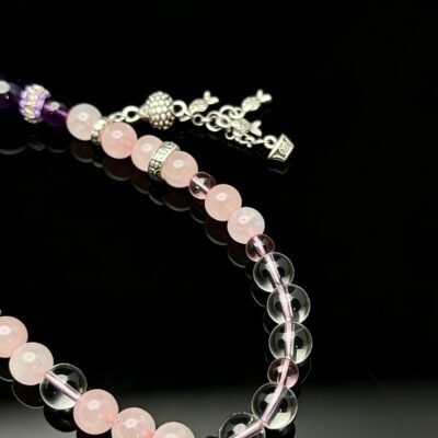 The Benefactor’s Help — Rose Quartz Phone Charm